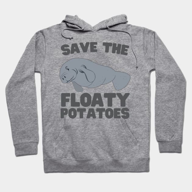 Save floaty potatoes Hoodie by Blister